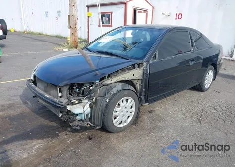 2005 Honda Civic Lx z USA, uszkodzony, nr VIN 1HGEM21615L002694